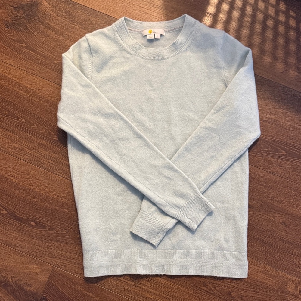 Boden Light Blue Women's Crew Neck Sweater